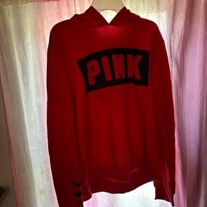 Pink brand hoodie